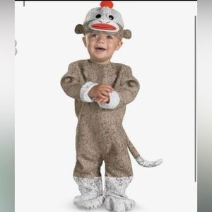 Adorable sock monkey Costume